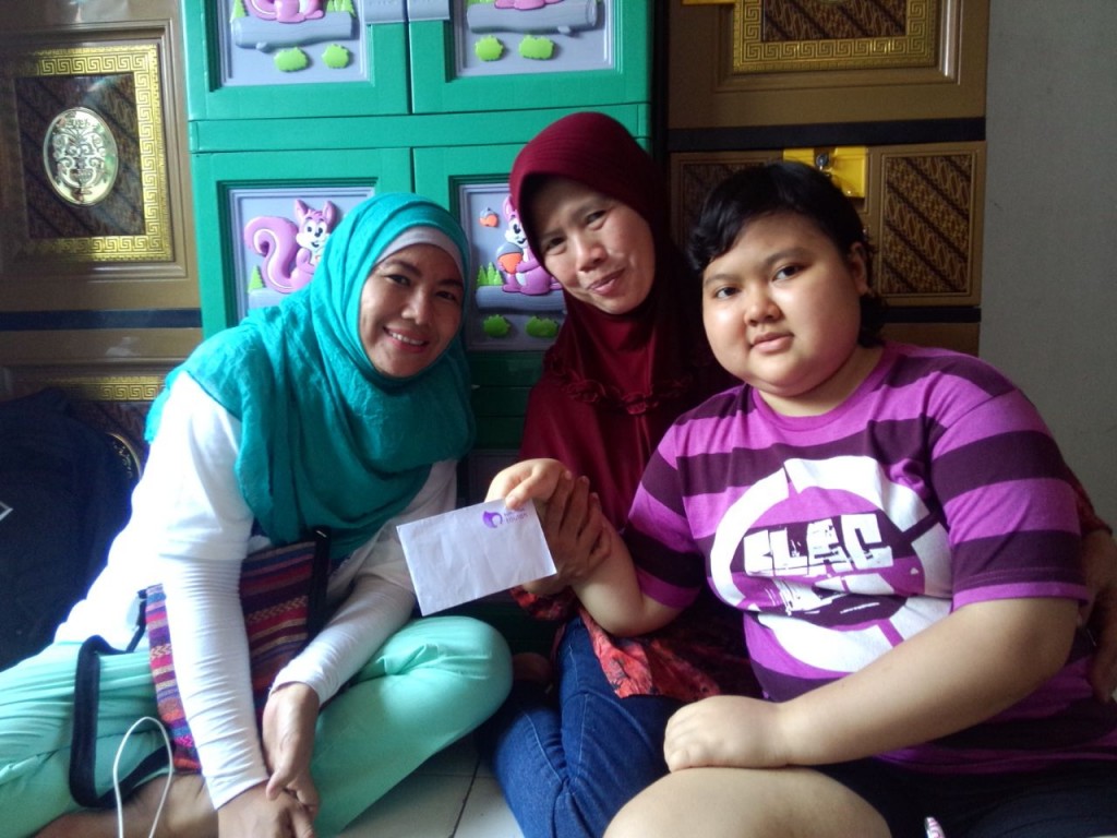 Nanda, ibunya dan Mama Taufan