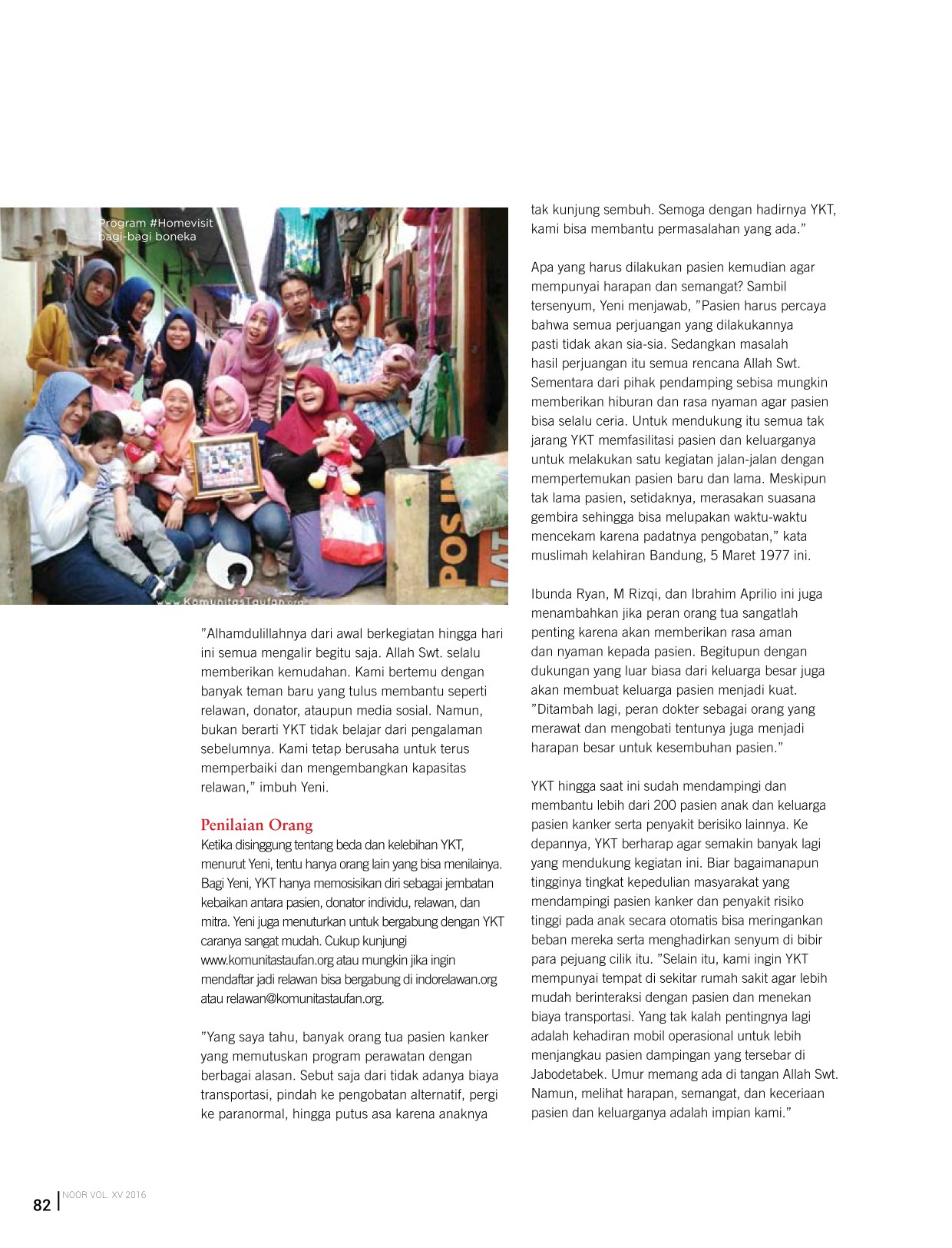 201606_Komunitas_Taufan_di_Majalah_NOOR_Semangat_Taufan_untuk_Pasien_Anak_Penyakit_Resiko_Tinggi_3